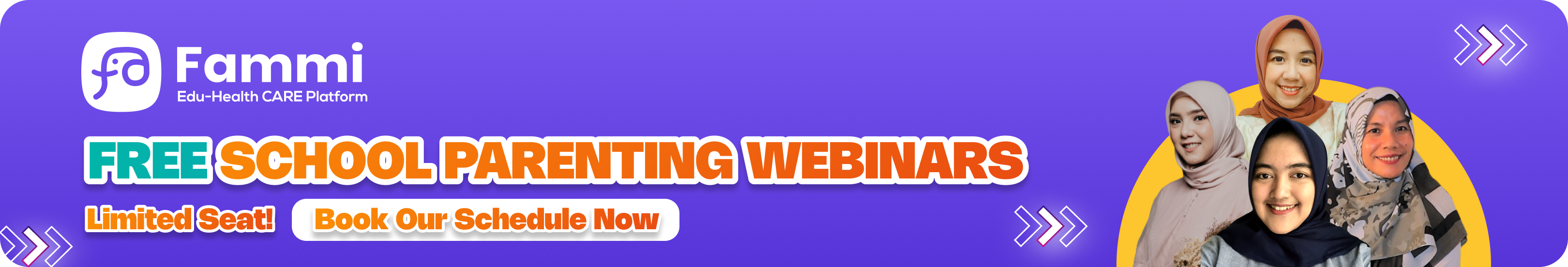 Banner - Free School Parenting Webinars